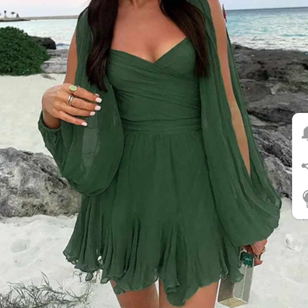 Green Gaia Fairy Dress Size L